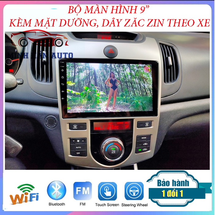 Màn hình Android 10.1 KẾT NỐI WIFI cho xe KIA FORTE 2009-2013, đa chức năng, sử dụng ngôn ngữ TIẾNG VIỆT, tích hợp sẵn bản đồ NAVITEL, YOUTUBE VANCED - màn dvd cho ô tô, camera 360 cho ô tô giá rẻ