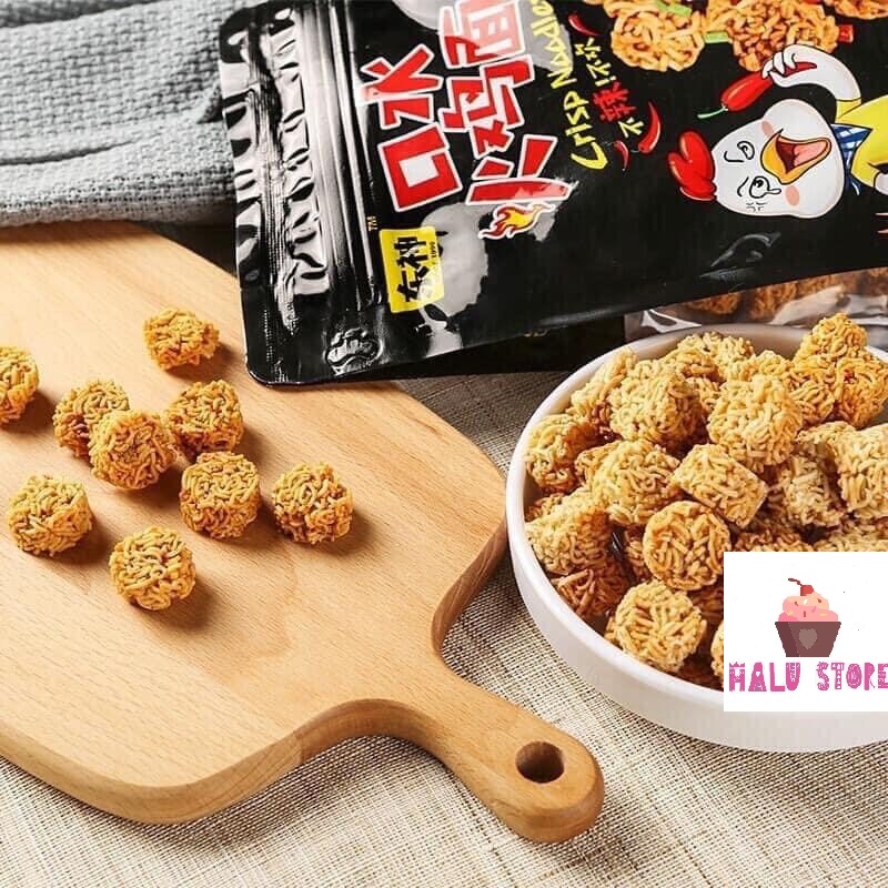 Mì cay crispy noodles