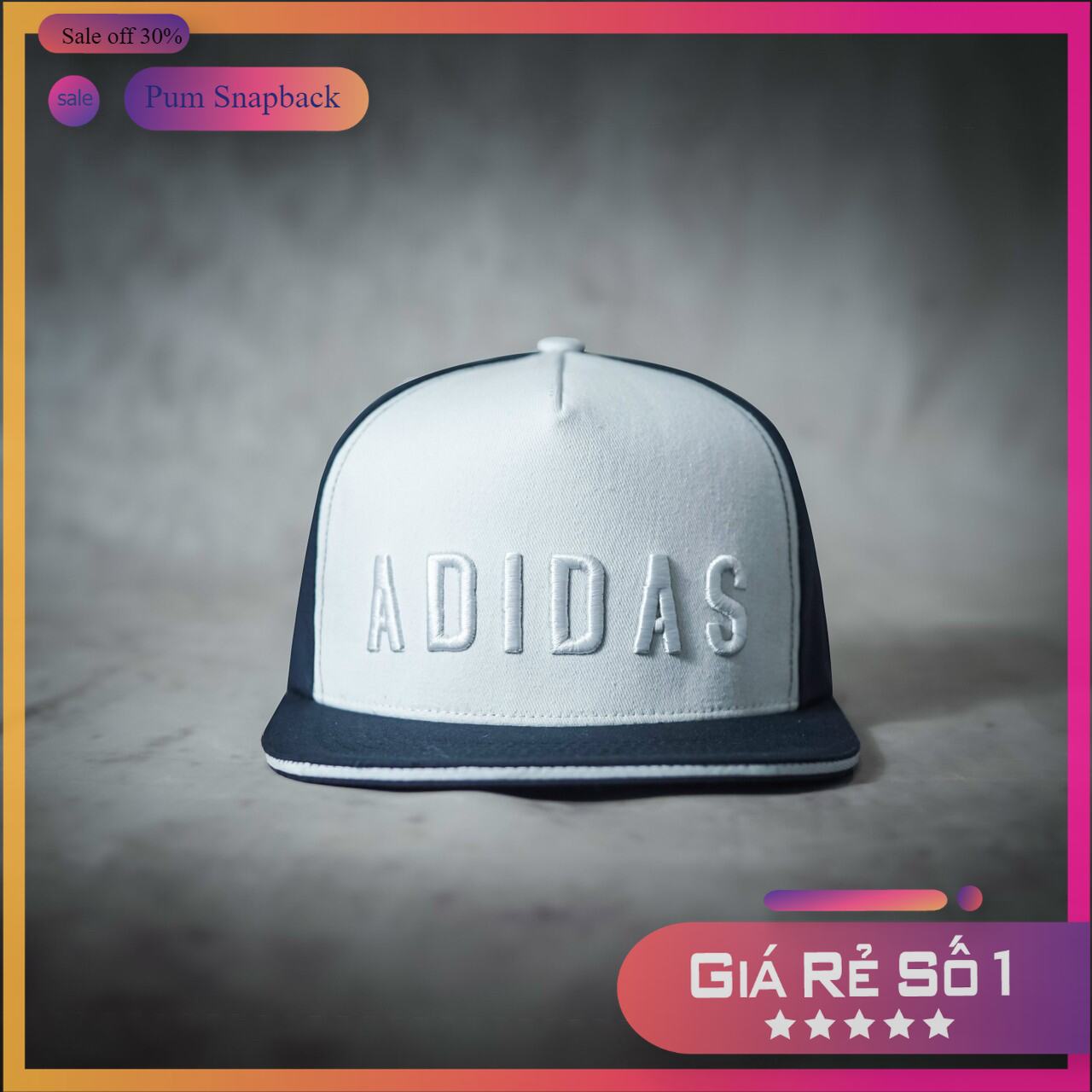 Nón adidas Mũ adidas nón lưỡi trai snapback adidas thêu phong cách hình ảnh thật