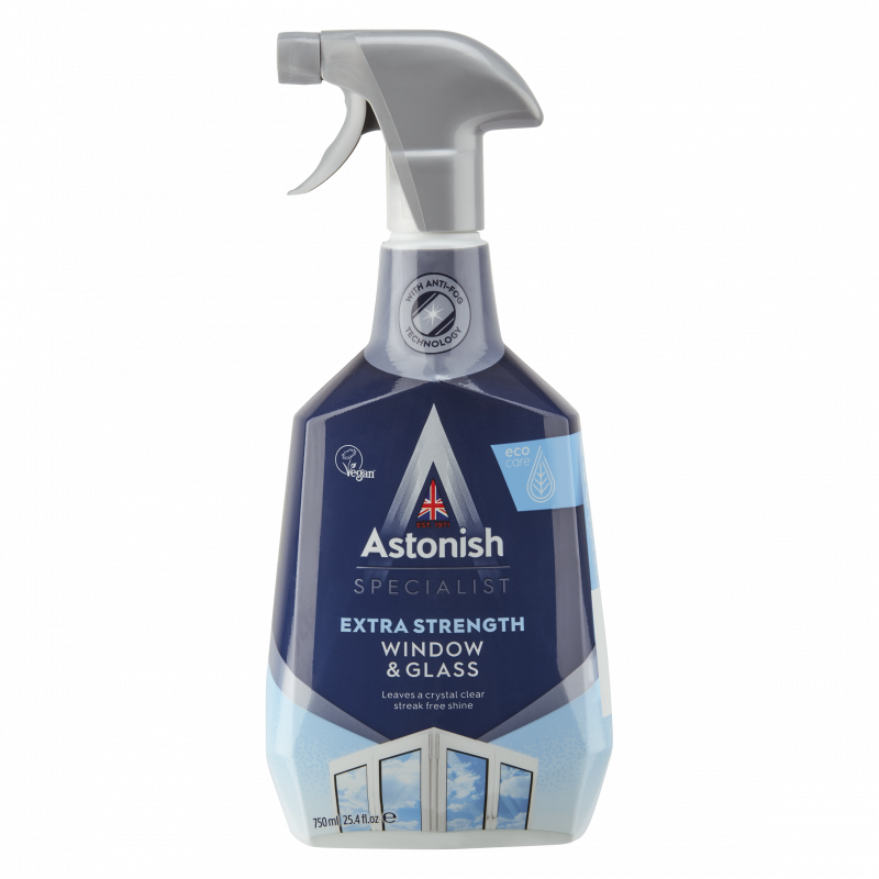 Nước lau kính siêu sạch loại bỏ mọi vết bẩn astonish c6950 750ml