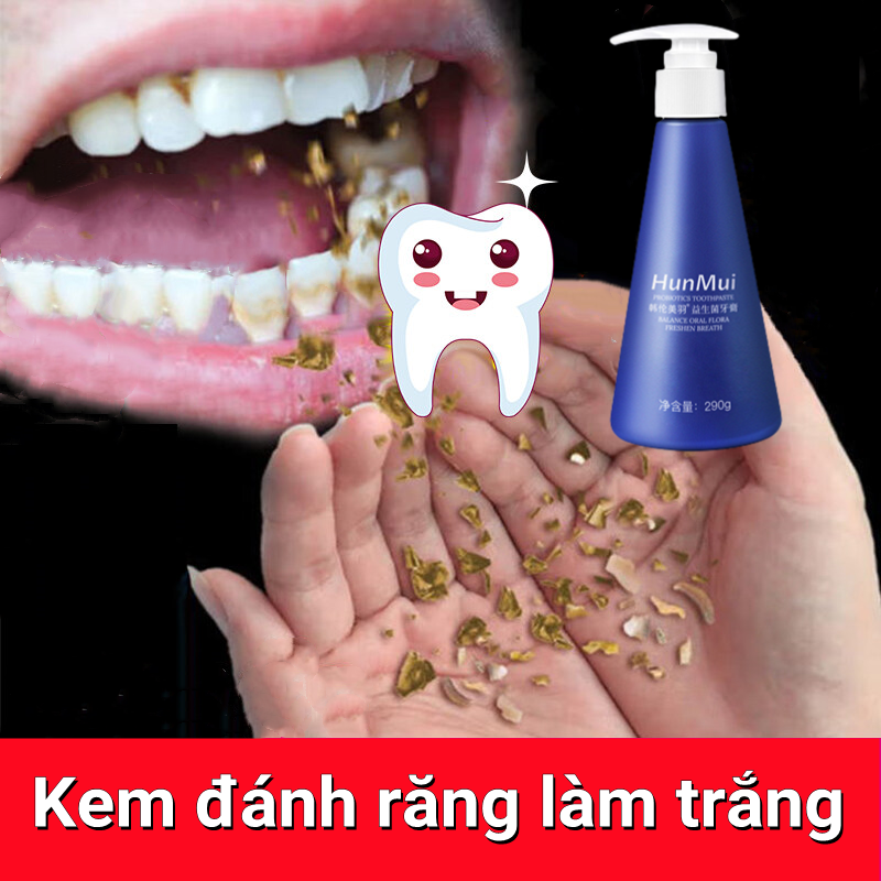 Kem đánh răng chính hãng trắng răng loại bỏ ố vàng răng giúp răng trắng khỏe nướu ngăn ngừa sâu răng giúp làm sạch răng