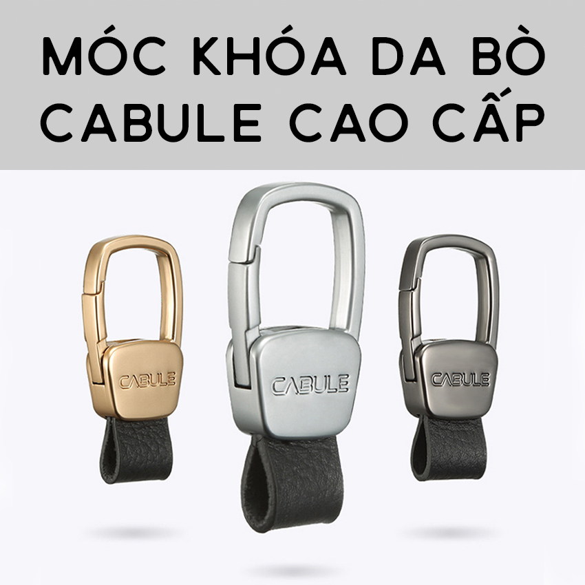 Móc khóa da bò đa năng CABULE - Móc khóa đa năng cao cấp