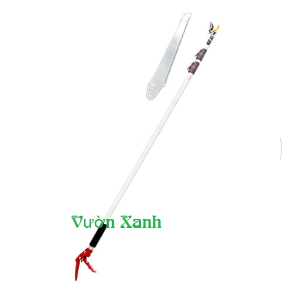 Kéo Cắt Cành Hái Trái Trên Cao 4m Đài Loan 3 đoạn cực chắc chắn