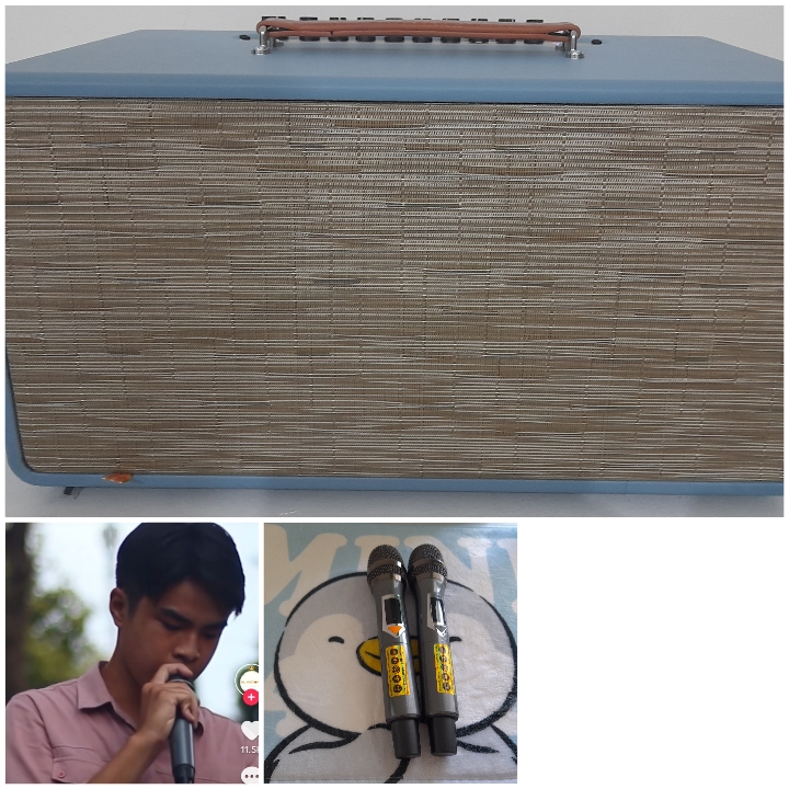 Loa  Xách Tay Boston Audio BA 2000II , 2 Loa Bass 16.5cm  , 2 Loa Treble, Đầy Đủ Kết Nối USB, AUX, TF