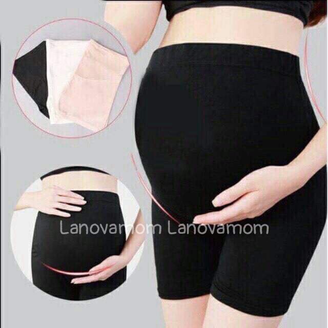 Quần đùi bầu mặc trong váy trơn hàng xuất xưởng