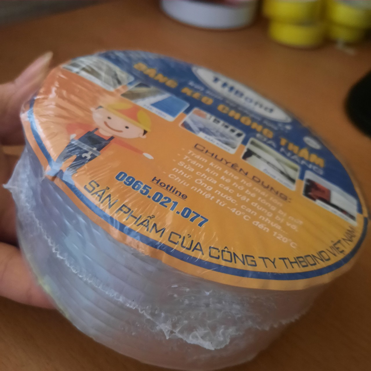 Băng keo chống thấm siêu dính bản rộng 5cm dài 5m- băng keo cao cấp