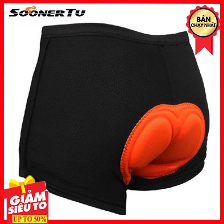 Quần đạp xe đạp thể thao cao cấp cho nam nữ, quần yếm đệm mông siêu êm Soonertu