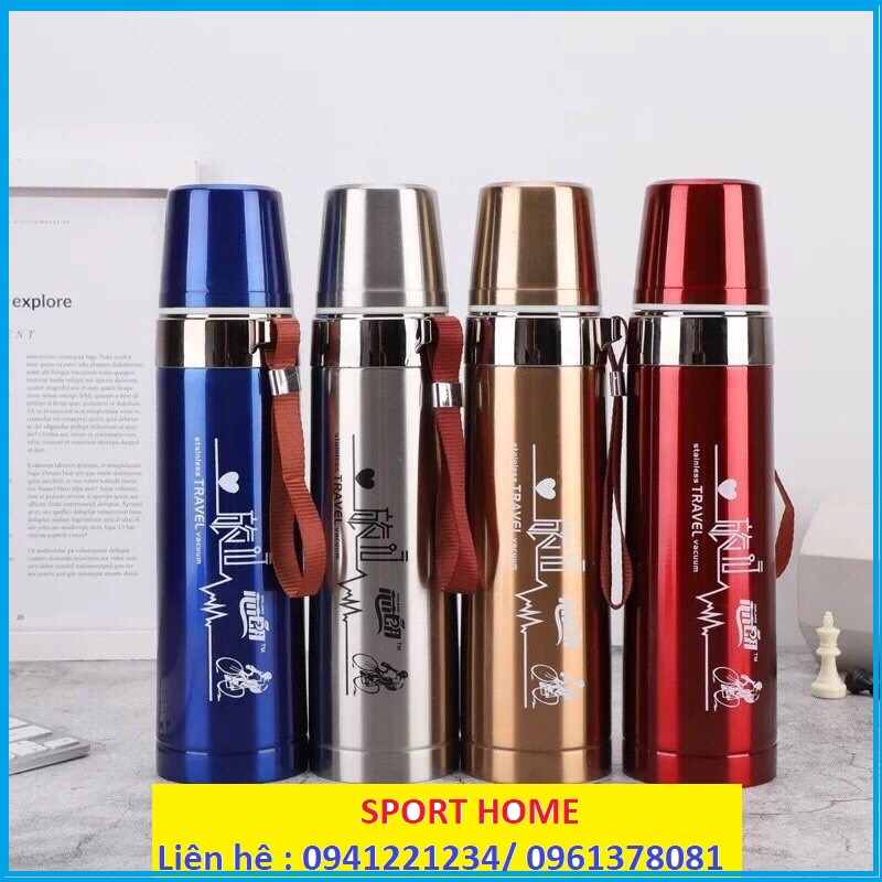 Bình giữ nhiệt cao cấp 800ml giữ nhiệt 8 tiếng