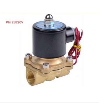 Van điện từ SIPO phi 21mm, 220V (Kim loại) van nước tự động điều khiển bằng điện dùng kết hợp công tắc hẹn giờ, ổ cắm hẹn giờ, công tắc wifi cho hệ thống tưới tự động van thoát nước
