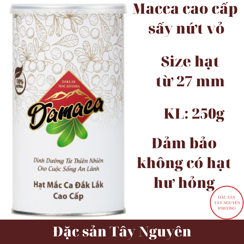 Hạt macca cao cấp Nguyên Phương macca sấy nứt vỏ