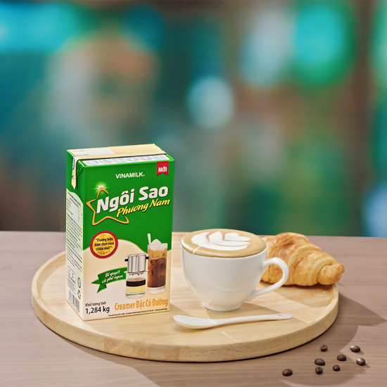 MUA 10 TẶNG 2, Sữa đặc ngôi sao phương nam hộp lớn 1,28kg, màu xanh lá sữa đặc đa năng dùng gì cũng ngon, sữa chuyên pha chế cà phê