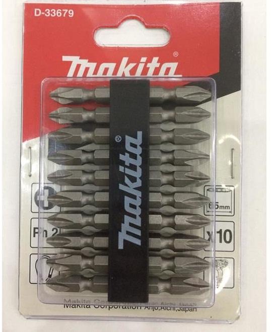 Set mũi vít 10 chi tiết makita d-33679
