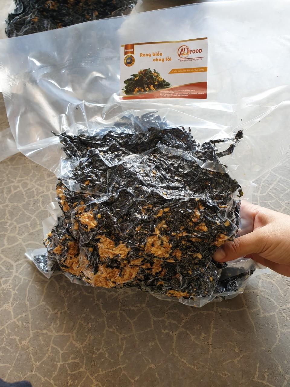 500g rong biển cháy tỏi