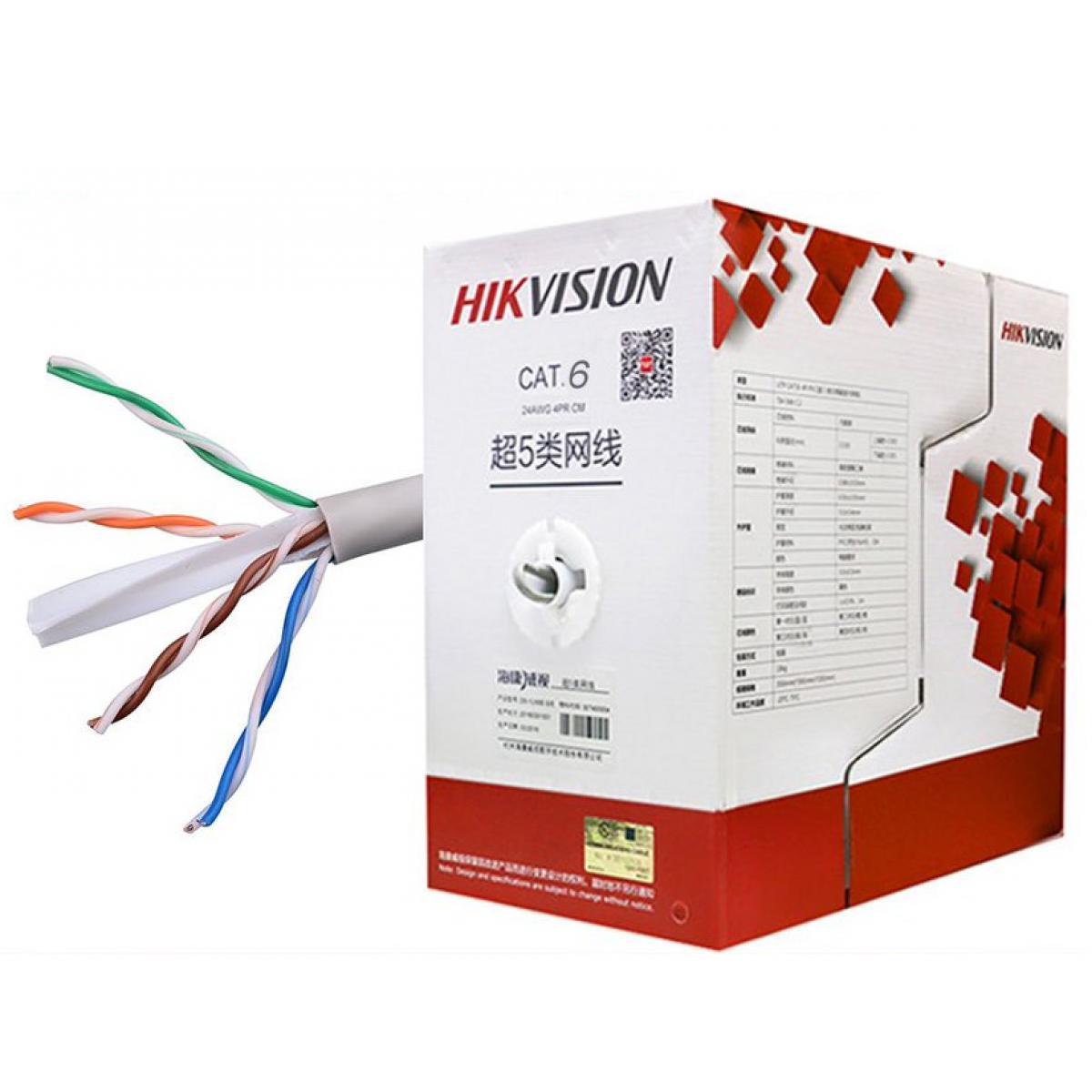 Cáp mạng cat6 utp hikvision ds-1ln6-uu