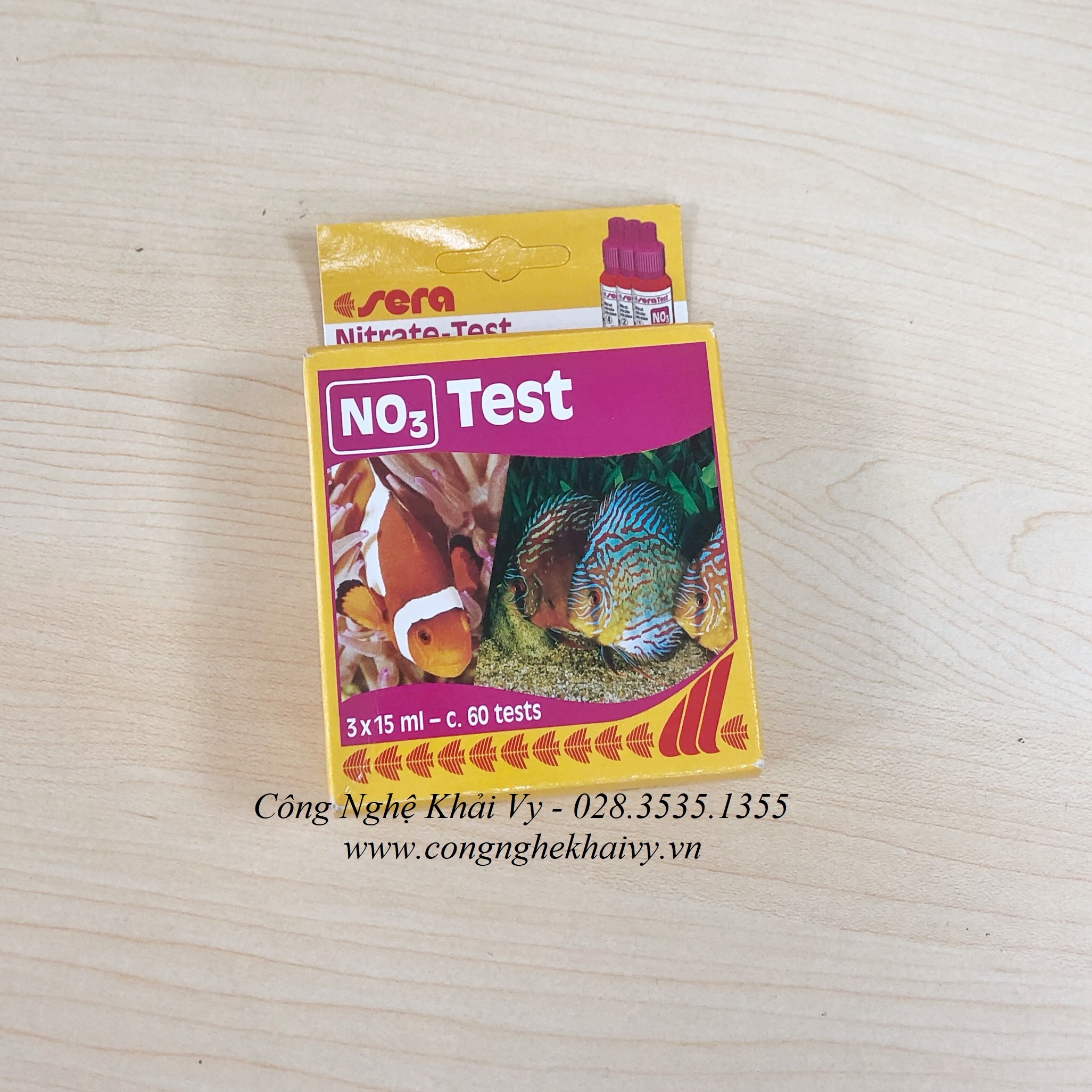 Test NO3 SERA Đức-Kiểm tra hàm lượng Nitrat trong nước