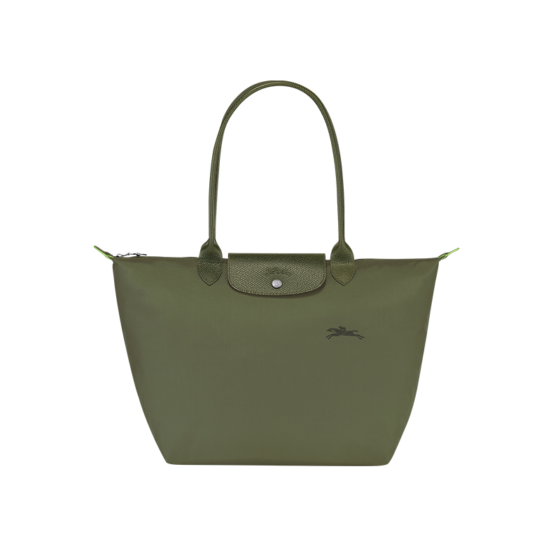 Longchanp Shoulder Tote Bag Le Pliage Green Environmental protection medium/large long-handle Handbag Branded Bag for Women