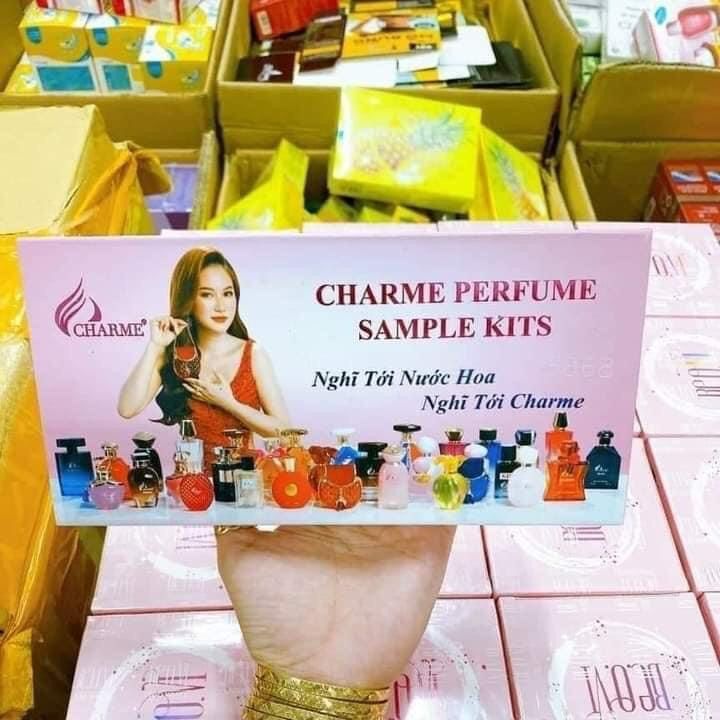 Set 30 chai nước hoa mini 5 ml chính hãng