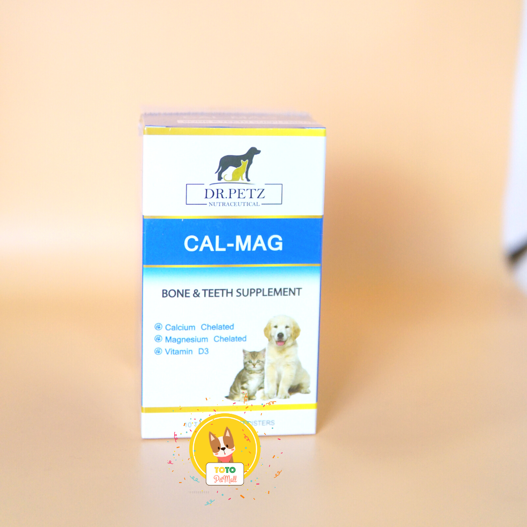 Dr.Petz Cal-Mag Cải thiện và phục hồi chức năng xương, răng cho CHÓ MÈO
