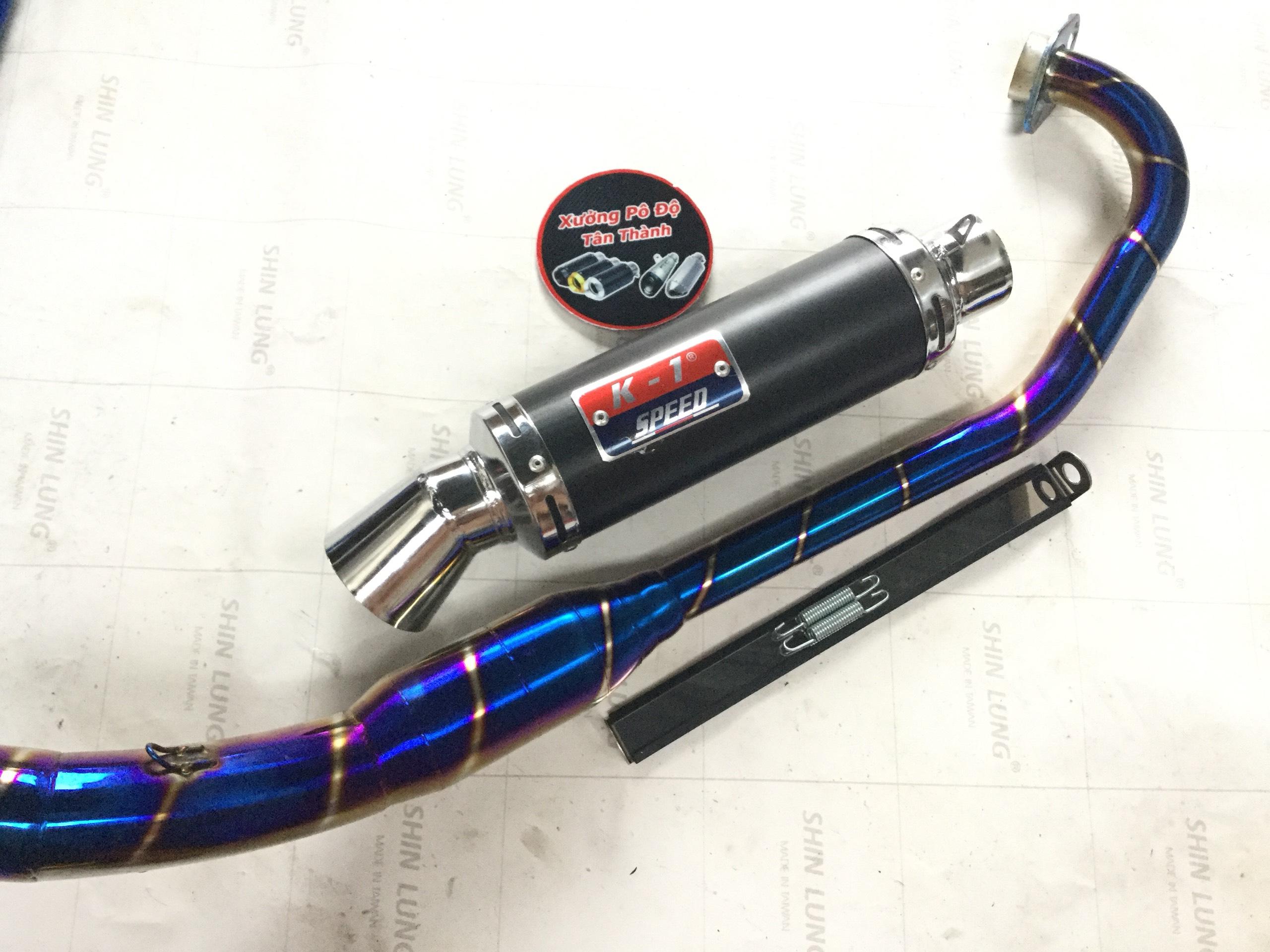 Bộ pô k1 đen full cổ bầu hơi titan exciter 135,Sản Phẩm Chất Lượng, Gian Hàng Uy Tín, Giá Cả Cực Tốt, Mua Ngay.