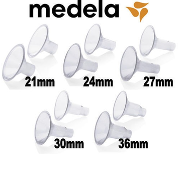Một cái phễu hút sữa medela - ôm trọn bầu sữa mẹ, đủ kích cỡ