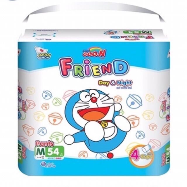 Bỉm Goon Friend quần M54 miếng