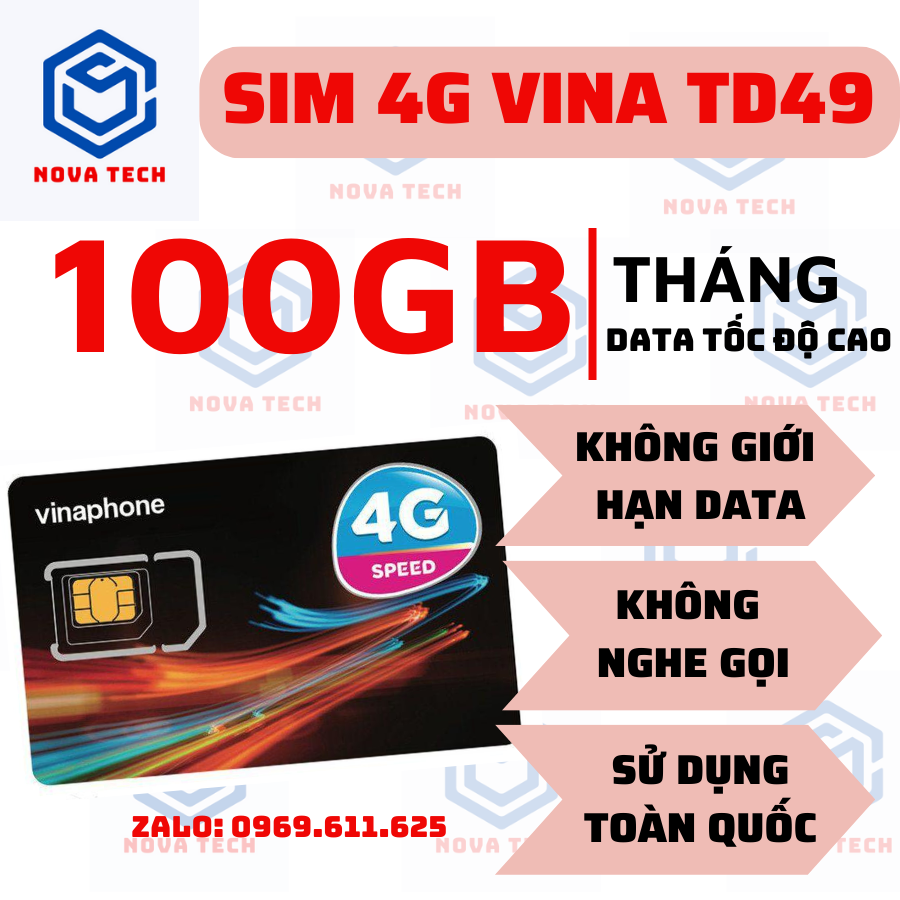 Sim 4G Vina Trọn Gói 1 Năm D500 - Fhappy - TD49 - VD149 - U1500 - BIG50Y Miễn Phí Sử Dụng Tốc Độ Cao