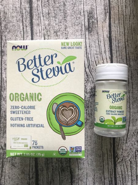 ĐƯỜNG CỎ NGỌT BETTER STEVIA NOW FOODS DẠNG GÓI/VIÊN