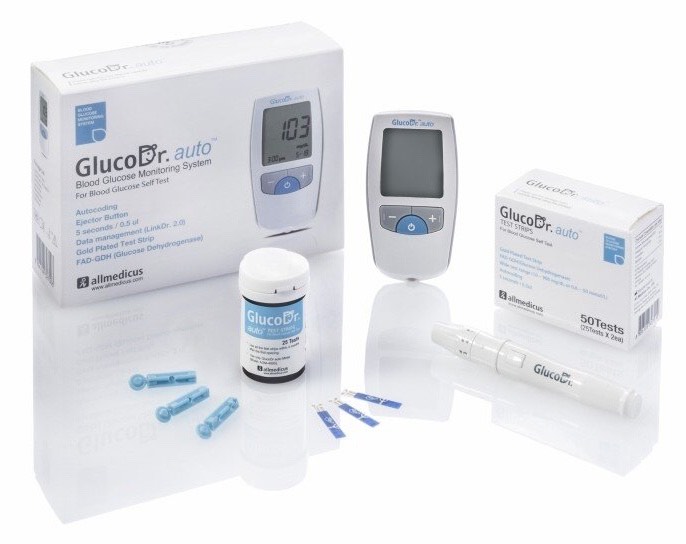 Máy đo đường huyết Gluco Dr Auto AGM