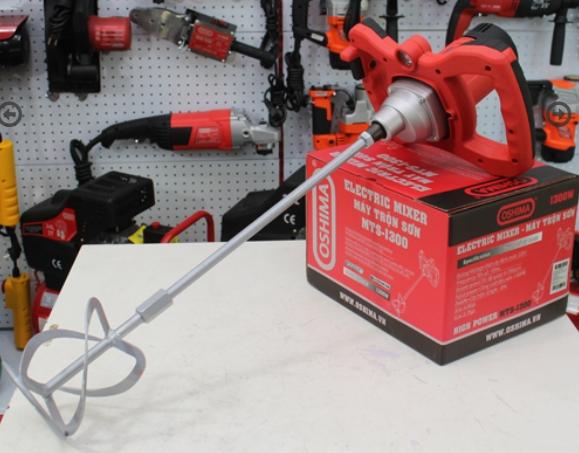 Máy trộn sơn Oshima MTS-1300, máy khuấy sơn cầm tay chạy điện