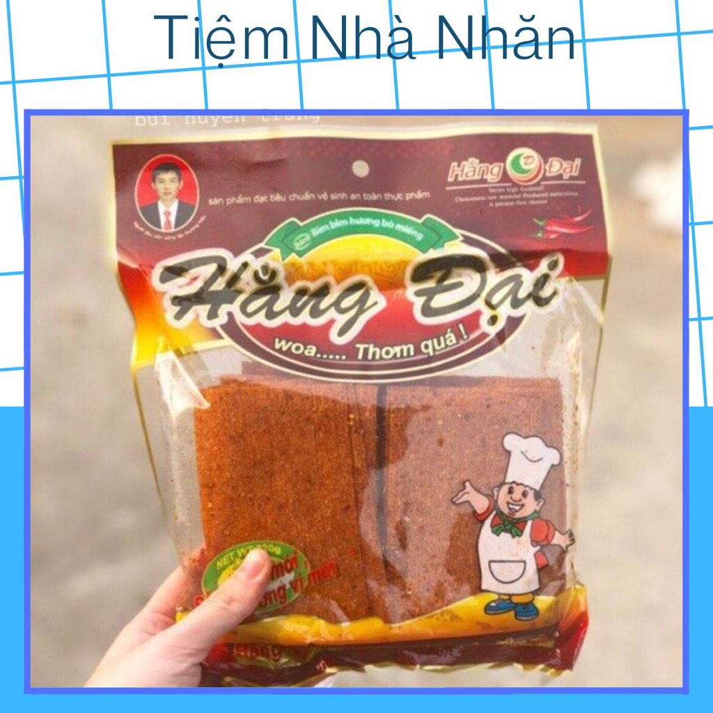 Snack hằng đại bò miếng, hằng đại cay cay gói lớn