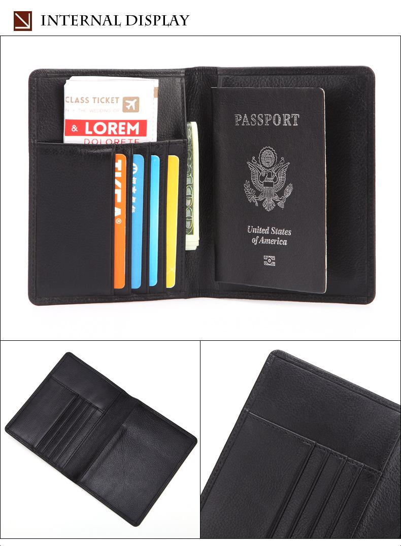 Ví Hộ Chiếu Passport Da Bò Thật HC2 thatchatstore bao đựng hộ chiếu