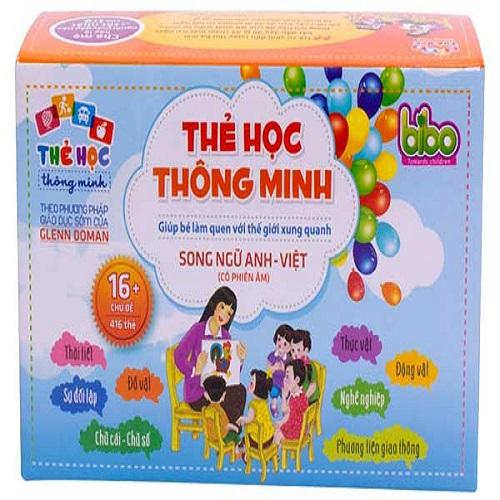 Mô tả Bộ thẻ học thông minh 16 chủ đề (416 thẻ)