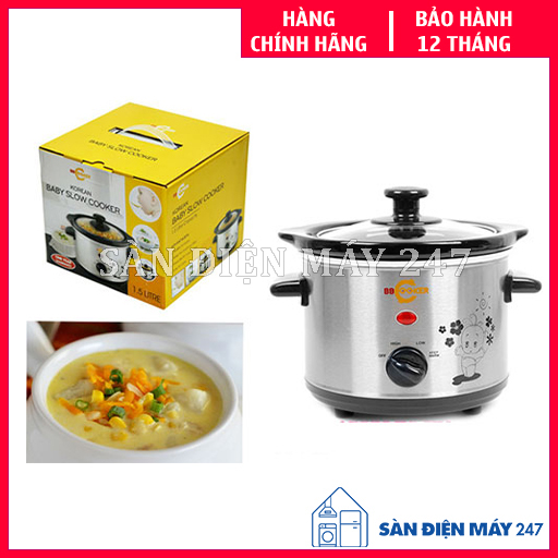 Lõi nồi nấu cháo chậm BBcooker loại 1,5lít