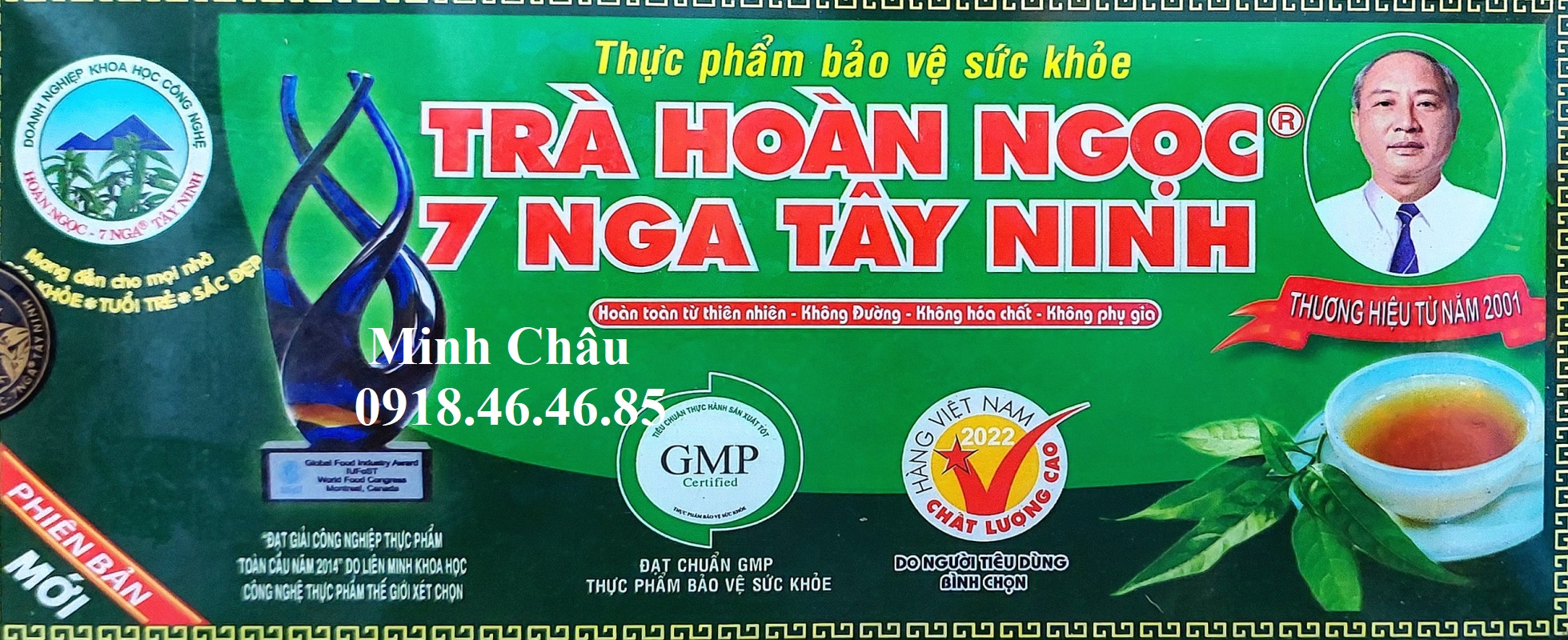 [HCM]Trà Hoàn ngọc 7 Nga Tây Ninh (xanh)