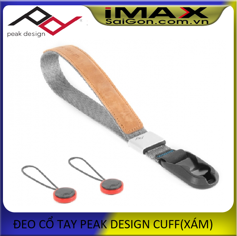 Dây máy ảnh Peak Design Cuff Wrist Strap, Màu xám