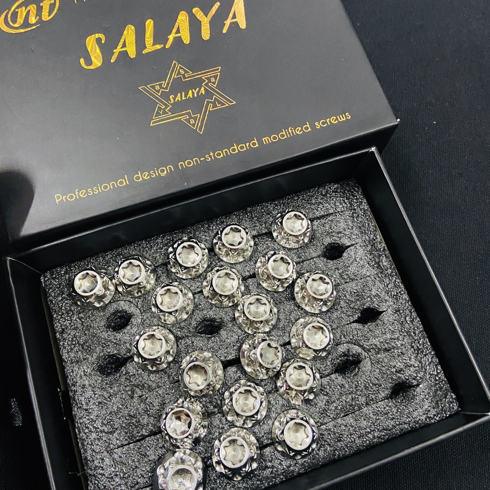 [HCM](1 CON) ỐC CHÂN GƯƠNG INOX SALAYA 10LY THUẬN NGƯỢC SIÊU ĐẸP