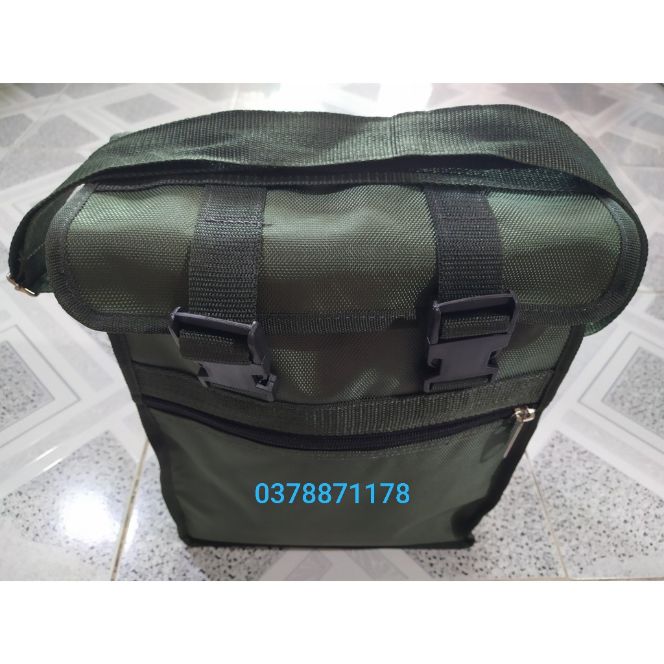 Túi đựng đồ nghề đeo chéo 2 khoá ( 26 × 34 × 13cm )