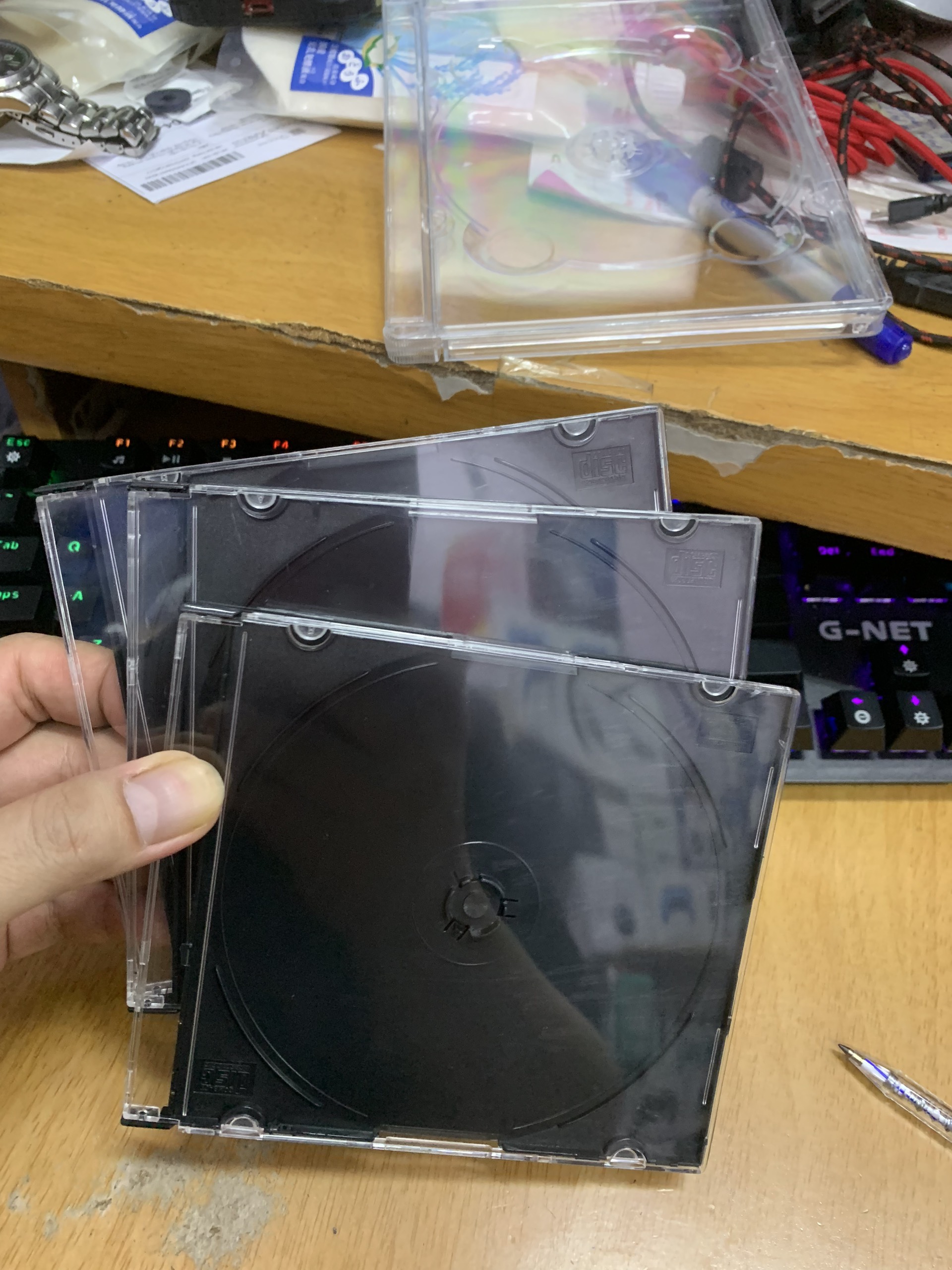 Vỏ đĩa dvd-r cd-r các loại
