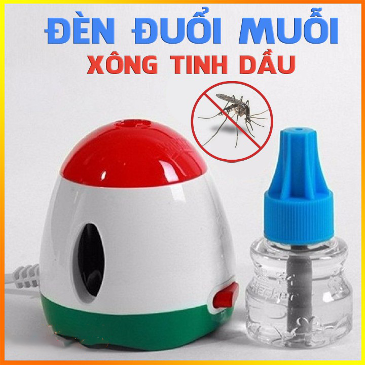 [SALE OFF ] Đèn xông tinh dầu đuổi muỗi hacker , tặng kèm tinh dầu