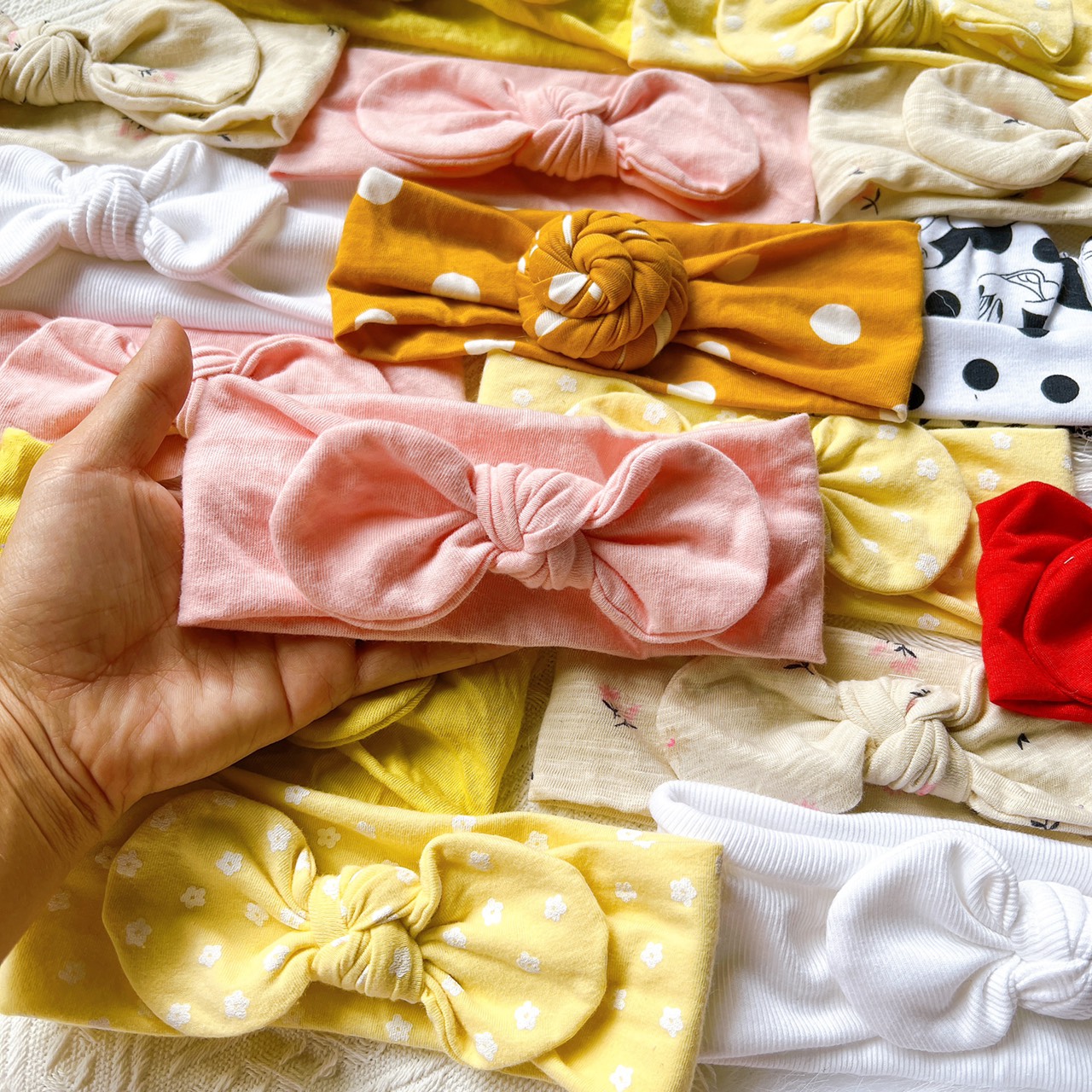 Băng đô turban cho bé, rẻ, đẹp, đáng yêu