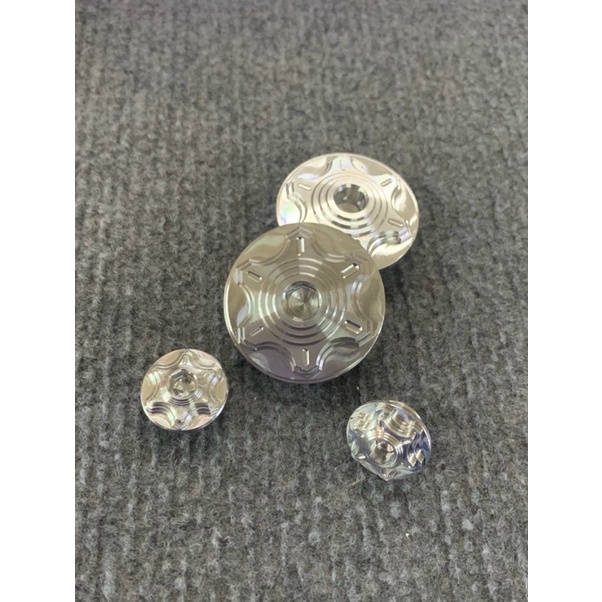 Bộ ốc mâm lửa inox salaya 6 sao bông Honda / Yamaha / Suzuki