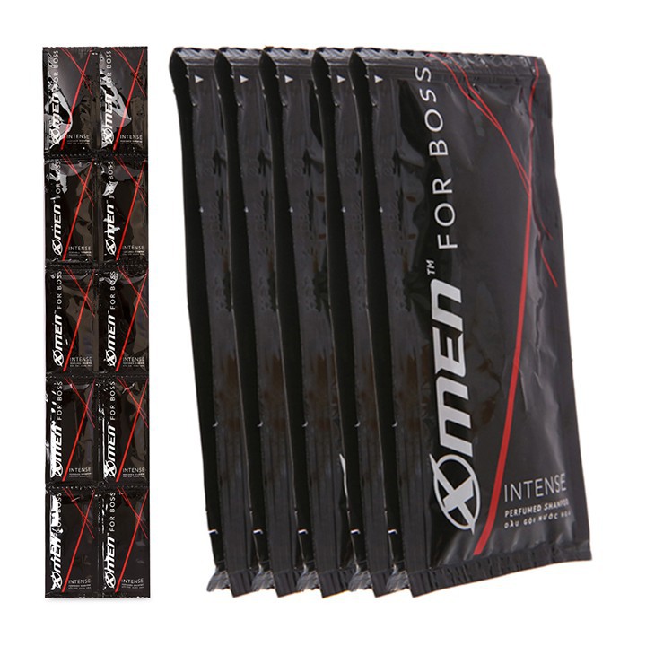 Dầu gội nước hoa x-men for boss intense 5.5g x 12 gói