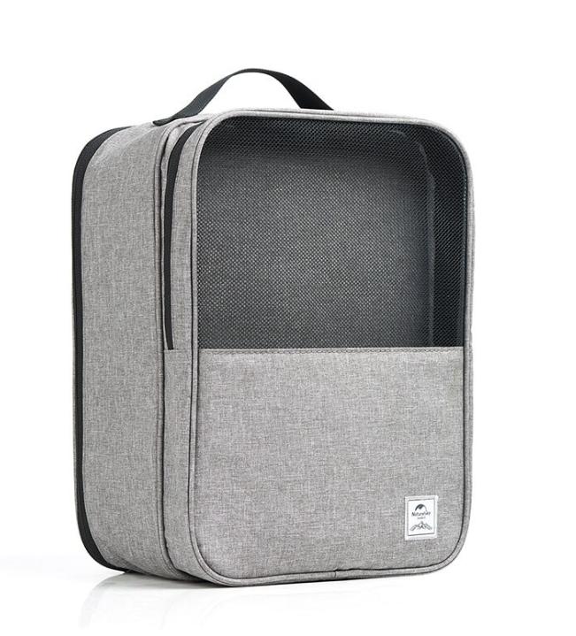 Túi Đựng Giày Đa Năng NatureHIke NH17X016-B Chứa 2 Đôi Giày, Chống Rách, Thiết Kế Thoáng Khí, Không Mùi