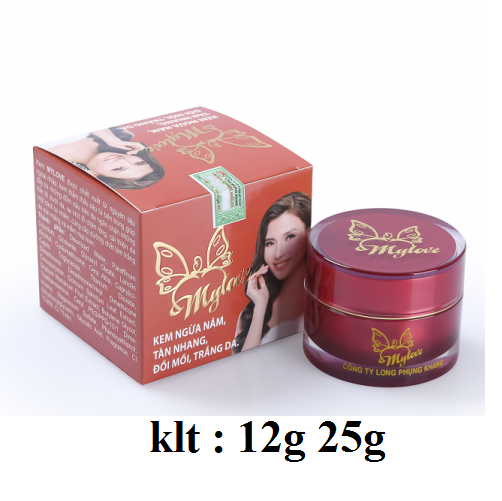 Kem ngừa nám - tàn nhang - đồi mồi & trắng da 12g25g