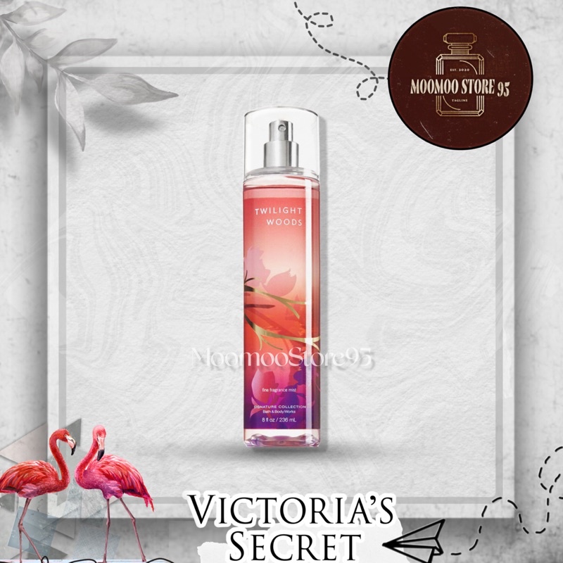 -𝐌𝐨𝐨𝐌𝐨𝐨- TWILIGHT WOODS Xịt Thơm Toàn Thân Bath & Body Works [ mẫu thử 30ml/50ml/100ml/]