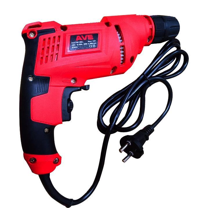 Máy khoan sắt gỗ đầu 10mm ave thái lan có chỉnh tốc độ tiện dụng - máy khoan cầm tay nhỏ 450w ruột đồng có chỉnh tốc đầu 10mm của thái lan chất lượng tốt - máy khoan sắt máy khoan gỗ dùng cho thợ và gia đình