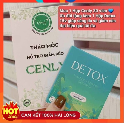 Giam Cân Thảo Mộc CL Hộp 30 Viên Tặng Kèm 15 Viên Detox