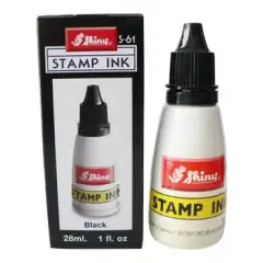 Mực Đổ Con Dấu Shiny ( stamp ink)  (28 ml/ lọ)