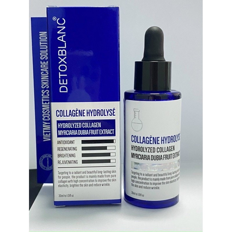 Serum colagen trắng da detox blanc chính hãng