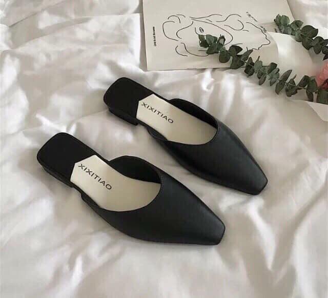 Giày sục nhựa mules nữ kiểu hàn quốc (xả kho)